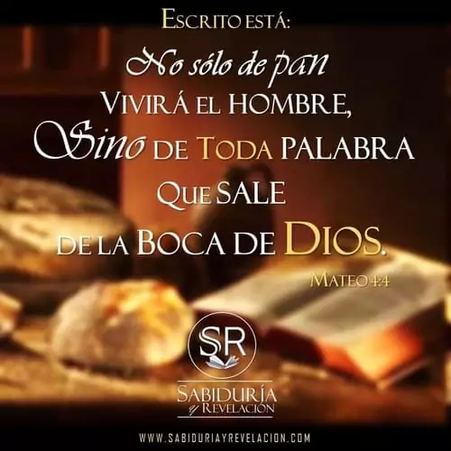NO SOLO DE PAN SE VIVE