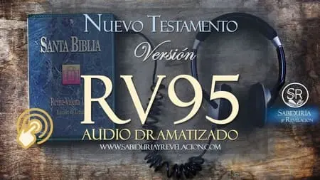 Portada: ESCUCHE AQUI AUDIO BIBLIA RV95 NUEVO TESTAMENTO COMPLETO DRAMATIZADO