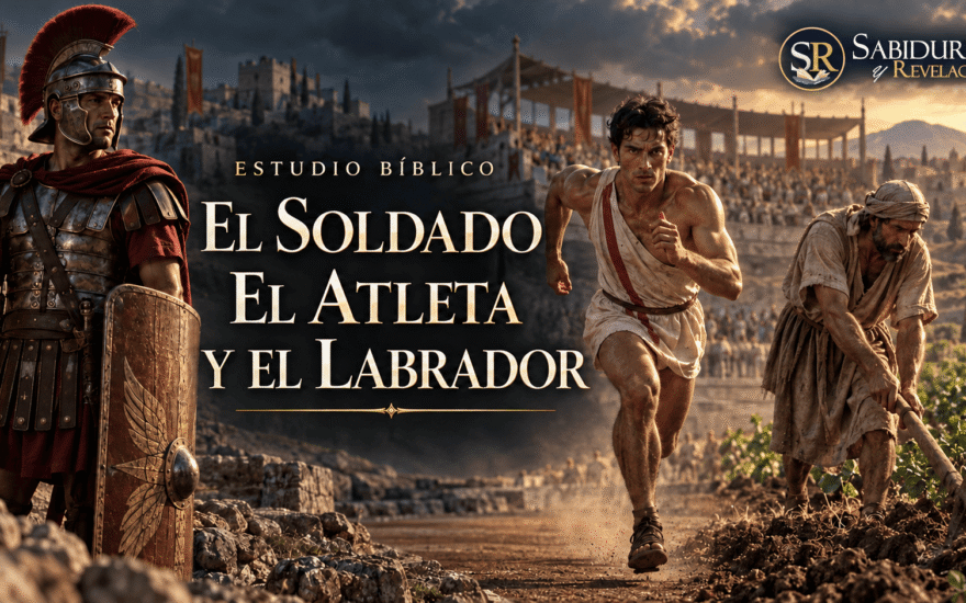 Portada: EL SOLDADO, EL ATLETA Y EL LABRADOR — 2 Timoteo 2:3–7