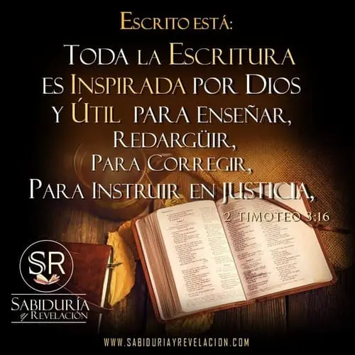 LA ESCRITURA ES INSPIRADA Y ÚTIL