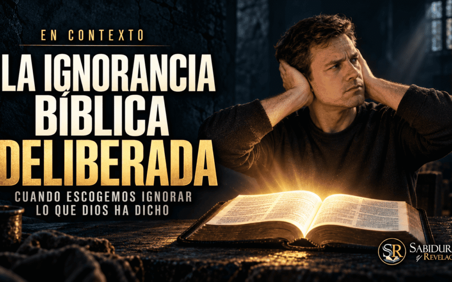 Portada: LA IGNORANCIA BÍBLICA DELIBERADA