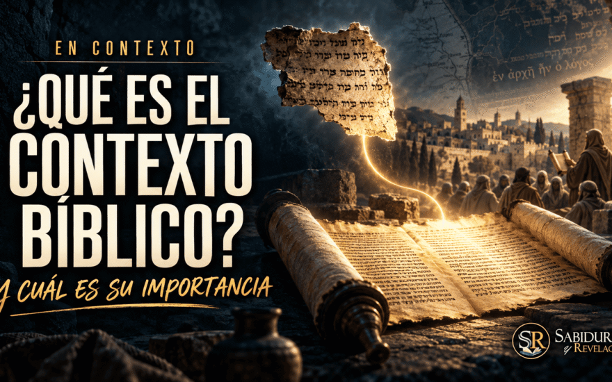 Portada: EL CONTEXTO BÍBLICO Y SU IMPORTANCIA