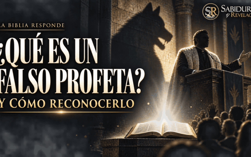 Portada: ¿QUÉ ES UN FALSO PROFETA Y CÓMO RECONOCERLO?